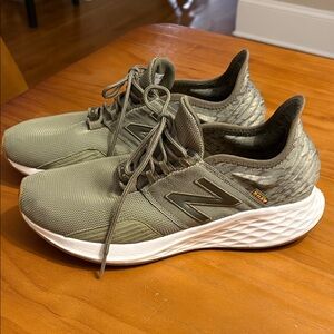 New Balance Khaki Athletic Shoes